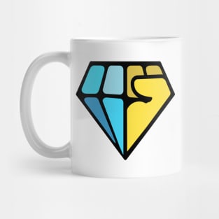 Diamond Hand Mug